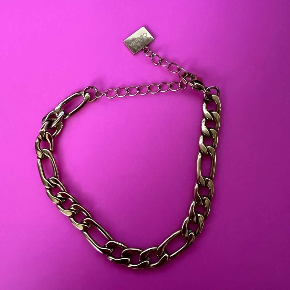 Cadena gold link bracelet